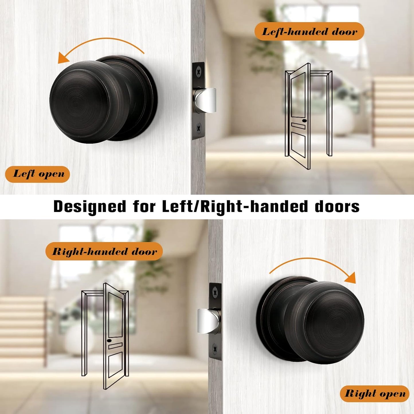 Interior Passage Door Knobs