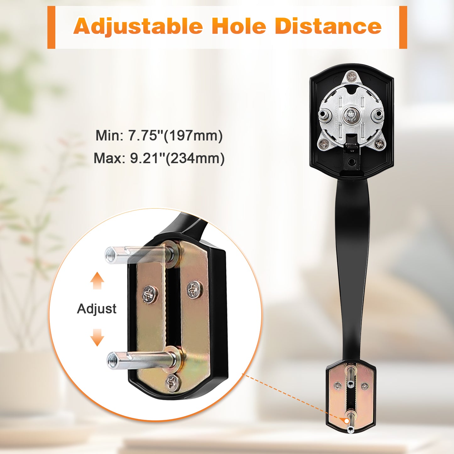 Probrico Smart Keyless Entry Door Lock Deadbolt, Front Door Lock Set with Fingerprint Deadbolt, Electronic Digital Keypad Deadbolt Lock