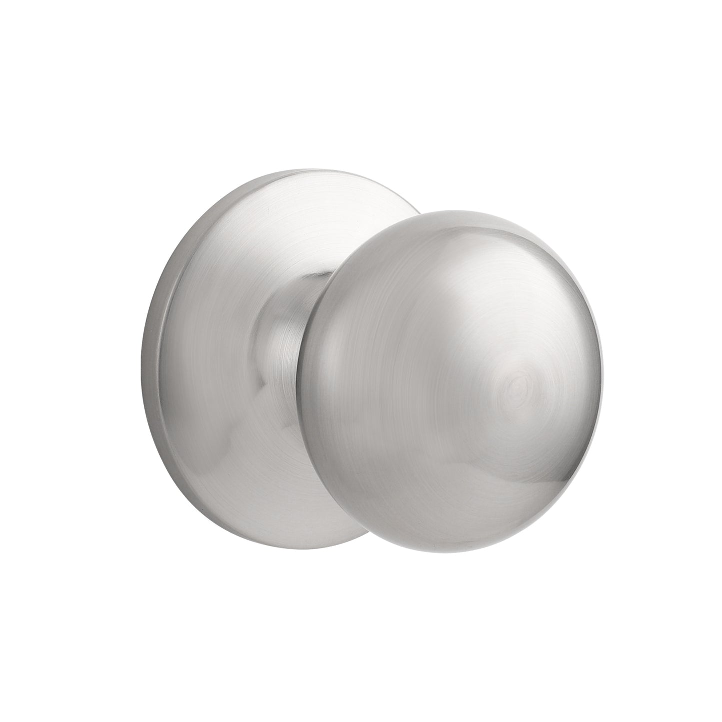 Satin Nickel Closet Hallway Passage Door Knob with Universal Latch DL5766SNPS - Probrico
