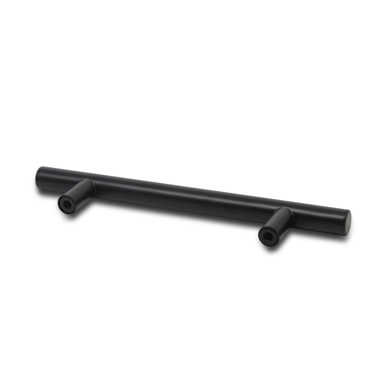 Modern T Bar Black Kitchen Cupboard Handles Cabinet Hardware Drawer Pulls 2"-10" PD3383HBK - Probrico