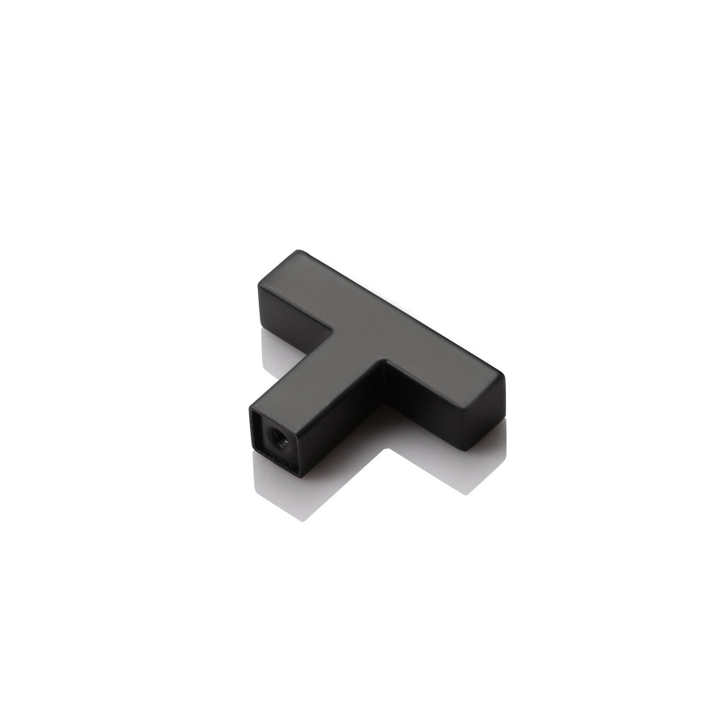 1/2" Square Bar Cabinet Handle Pulls Black Kitchen Hardware Drawer Pull and Knobs 2-12" PDDJS12HBK - Probrico