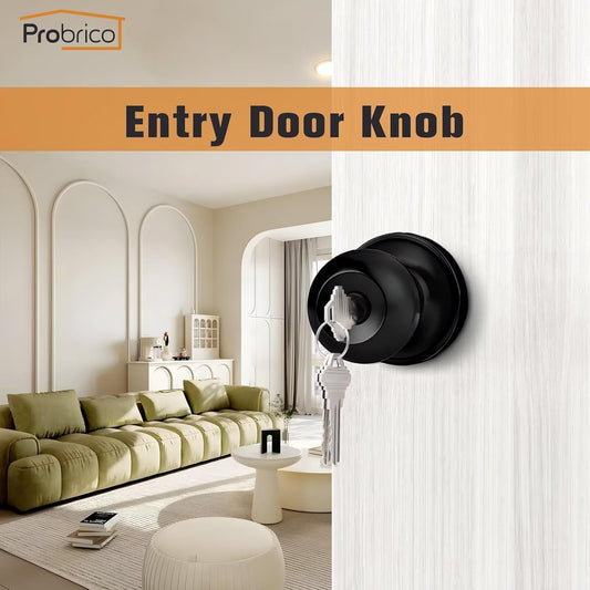 Probrico Keyed Alike Entry Door Knobs