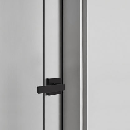 Black Door Handles Heavy Duty Passage Levers for Closet Hallway DL01BKPS - Probrico