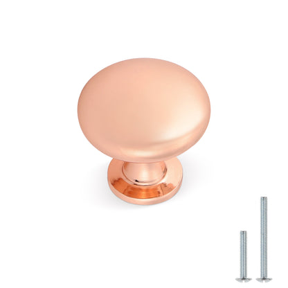 Single Hole Cabinet Knobs, Modern Style Drawer Pulls Rose Gold Knobs f Probrico Single Hole Cabinet Knobs, Modern Style Drawer Pulls Rose Gold Knobs f Probrico