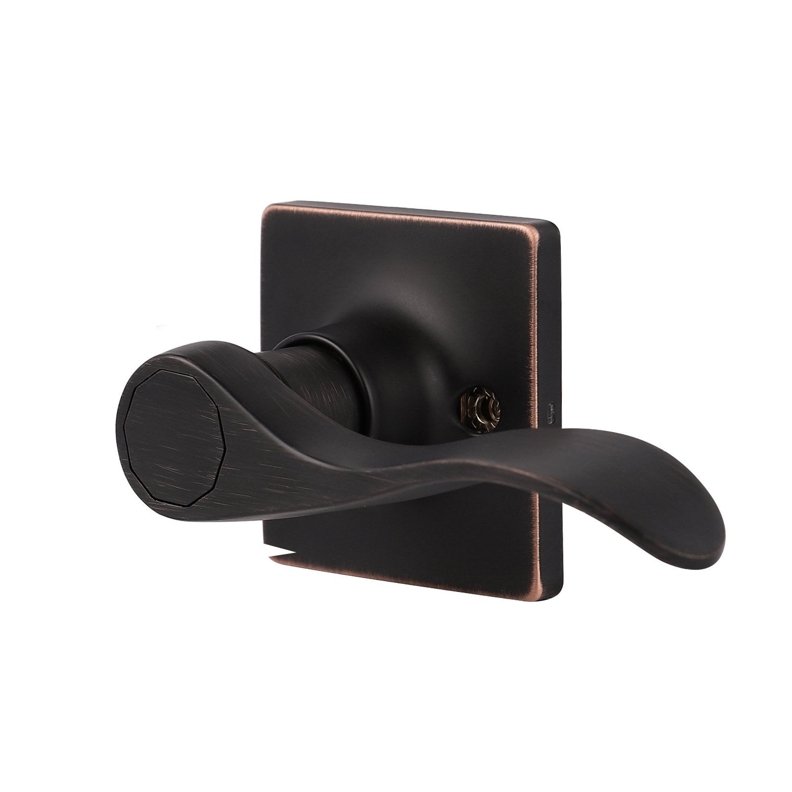 Probrico Passage Closet and Hall Door Levers Lock Oil Rubbed Bronze Finish 10 Packs - Probrico