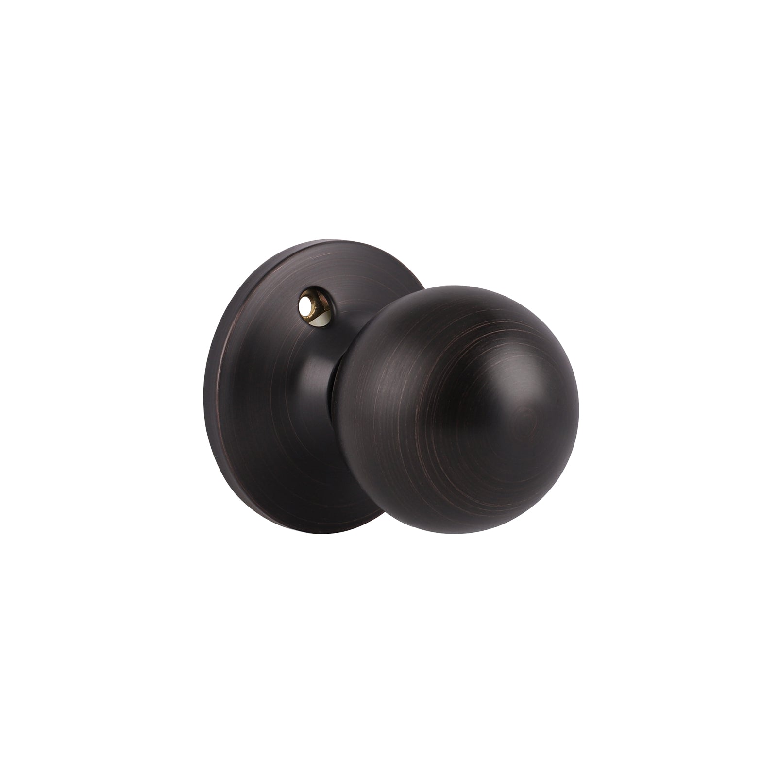 Single Connect Rod Round Ball Knobs Entry Lock /Privacy/Passage/Dummy Knob, Oil Rubbed Bronze Finish DL5763ORB - Probrico