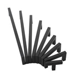 probrico cabinet handles black finish
