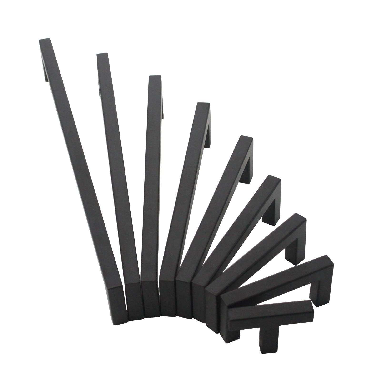 probrico cabinet handles black finish