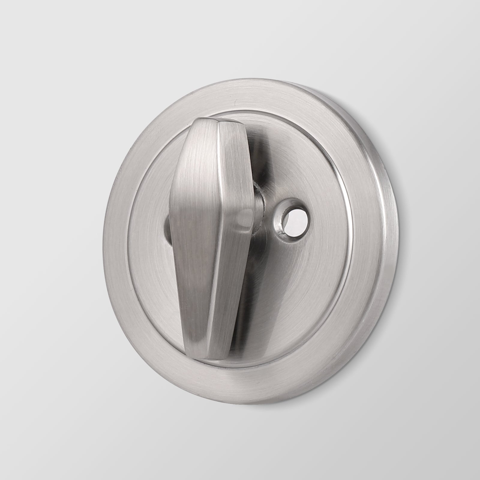 Round Ball Door Knob Lock with Single Cylinder Deadbolt Entry Keyed Lockset Satin Nickel Finish - Keyed Alike DL607ET-101SN - Probrico