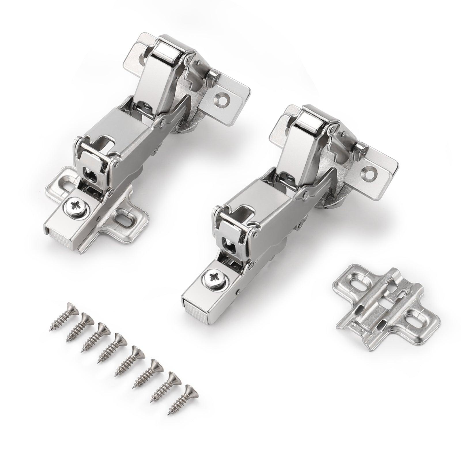 Full Overlay 165 Degree Opening Hinges For Cabinet without Frame, Soft Close Cabinet Door Hinges CHW093HA