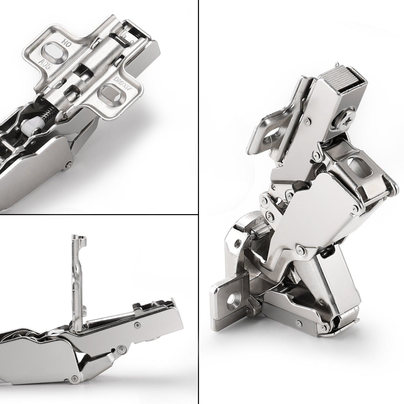 Full Overlay 165 Degree Opening Hinges For Cabinet without Frame, Soft Close Cabinet Door Hinges CHW093HA