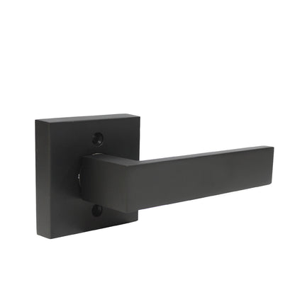 Black Door Handles Heavy Duty Passage Levers for Closet Hallway DL01BKPS - Probrico