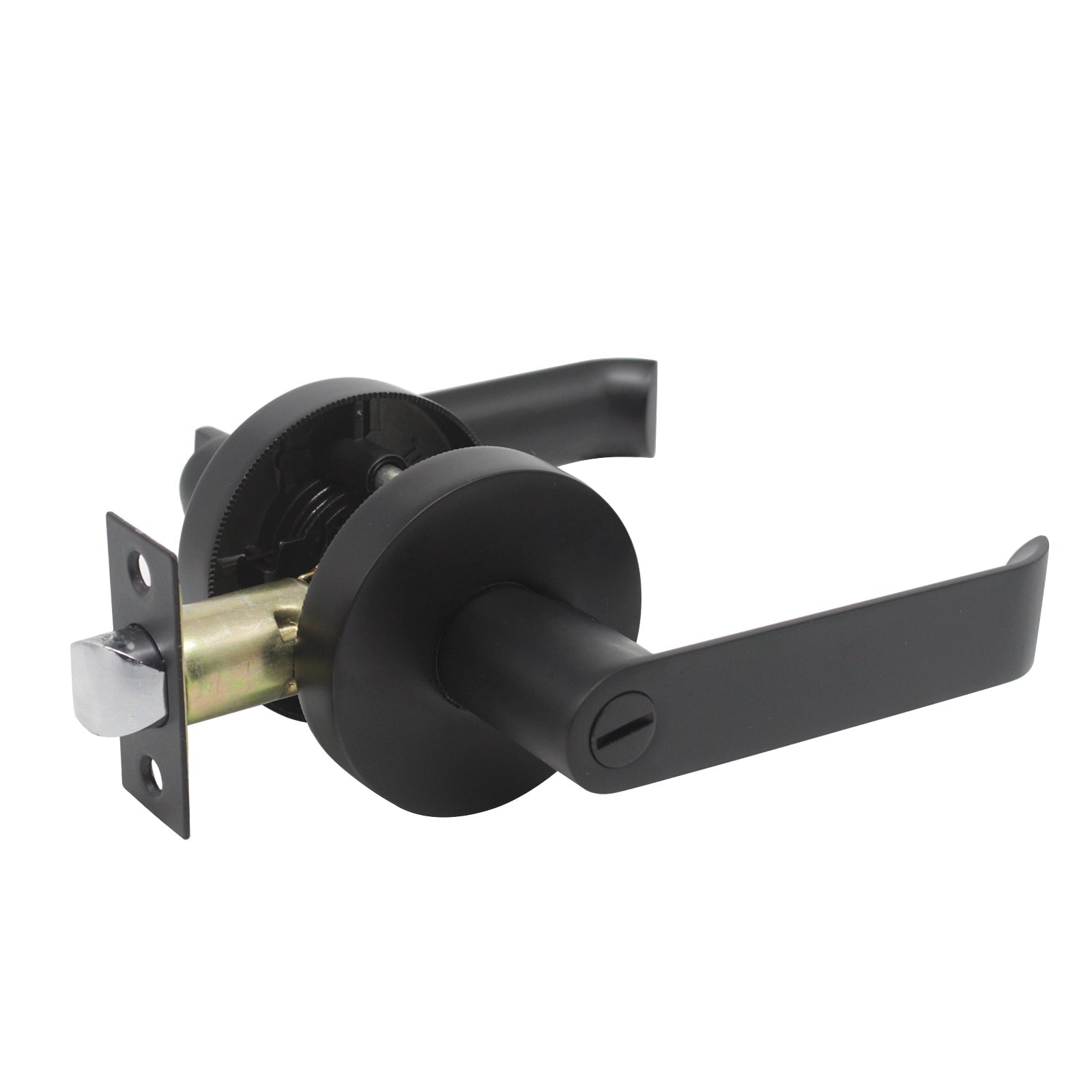 Probrico Door Handles Satin Nickel Finish, Black Finish and Oil Rubbed Bronze Door Levers 10 Packs