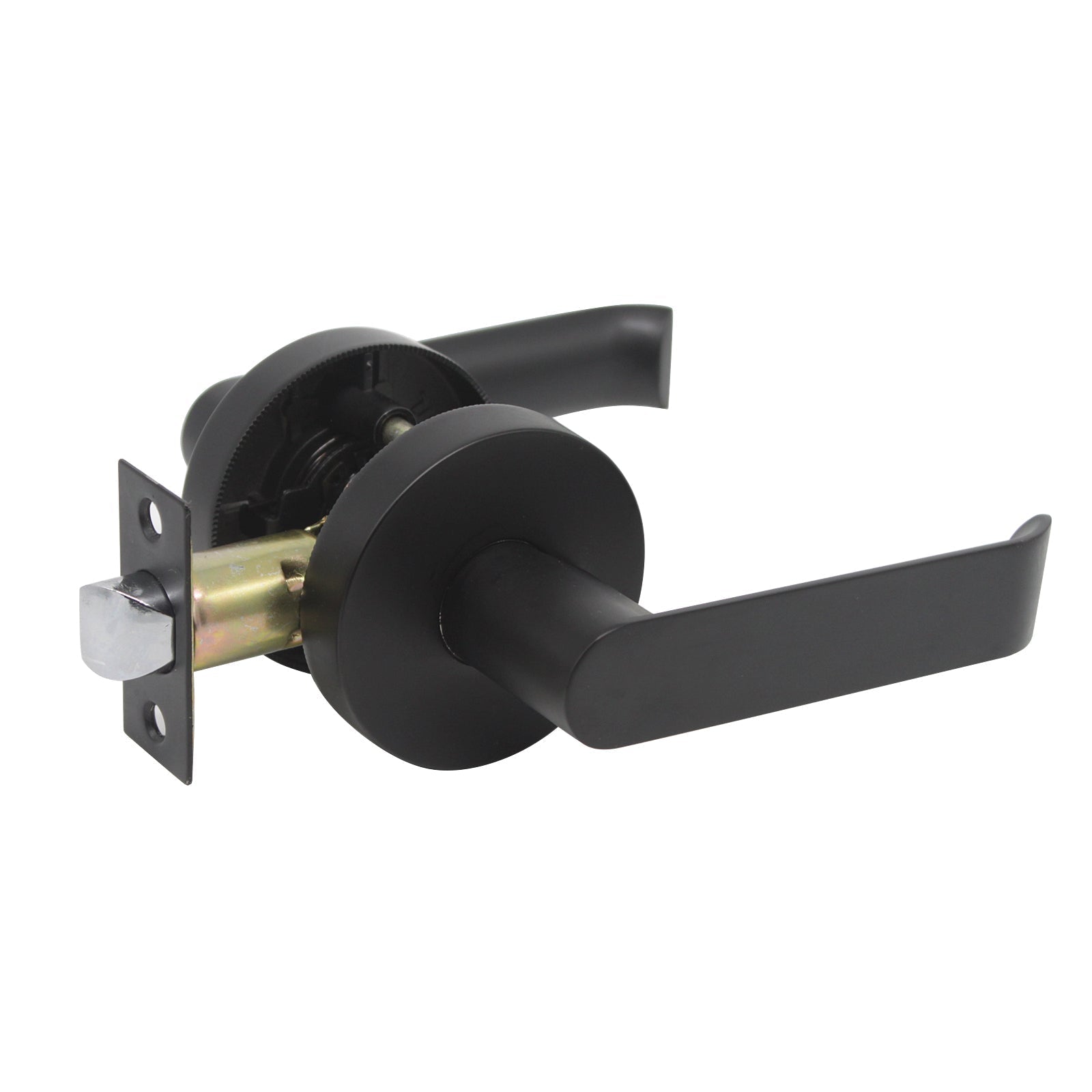 Probrico Door Handles Satin Nickel Finish, Black Finish and Oil Rubbed Bronze Door Levers 10 Packs