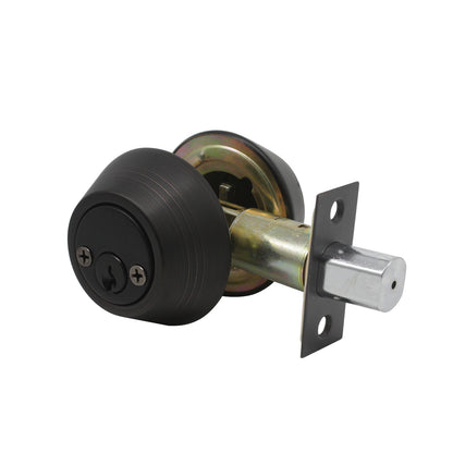 Keyed Alike Deadbolts Lock, Entry Keyed Double Cylinder Deadbolt, Oil Rubbed Bronze Finish - Probrico
