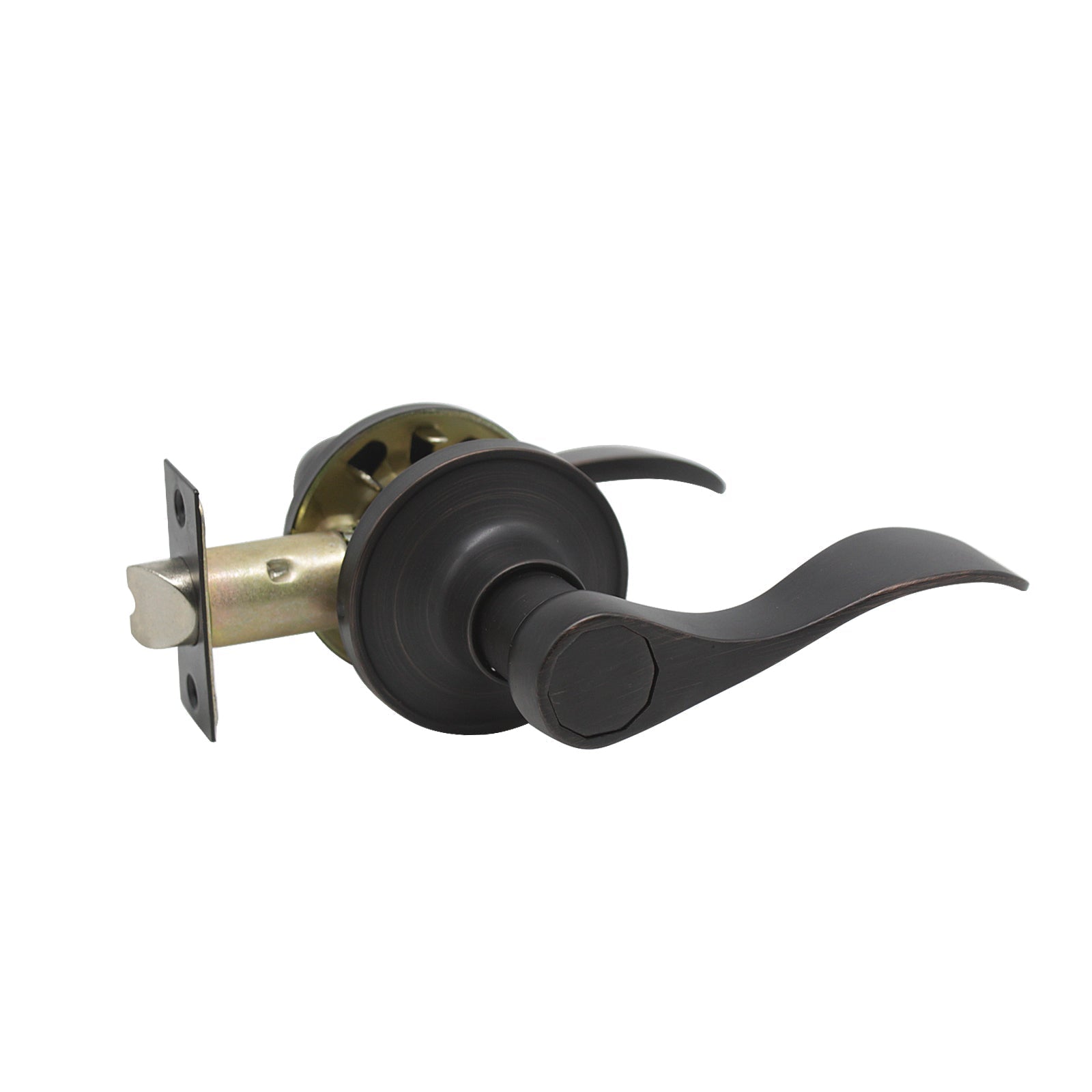Probrico Door Handles Satin Nickel Finish, Black Finish and Oil Rubbed Bronze Door Levers 10 Packs