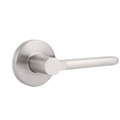 Heavy Duty Door Handles Satin Nickel Finish Keyed/Privacy/Passage/Dummy Door Lock Levers - DL1637SN - Probrico