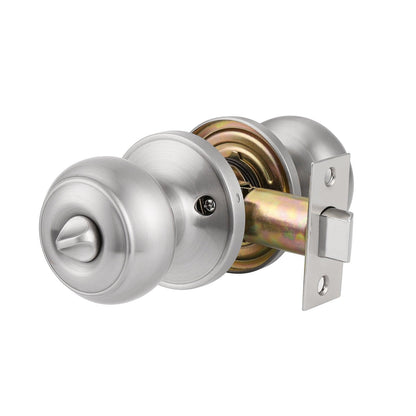Flat Ball Knobs Keyed Alike/Entry Keyed/Privacy/Passage/Dummy Door Lock Knobs DL609SN Satin Nickel Finish - Probrico