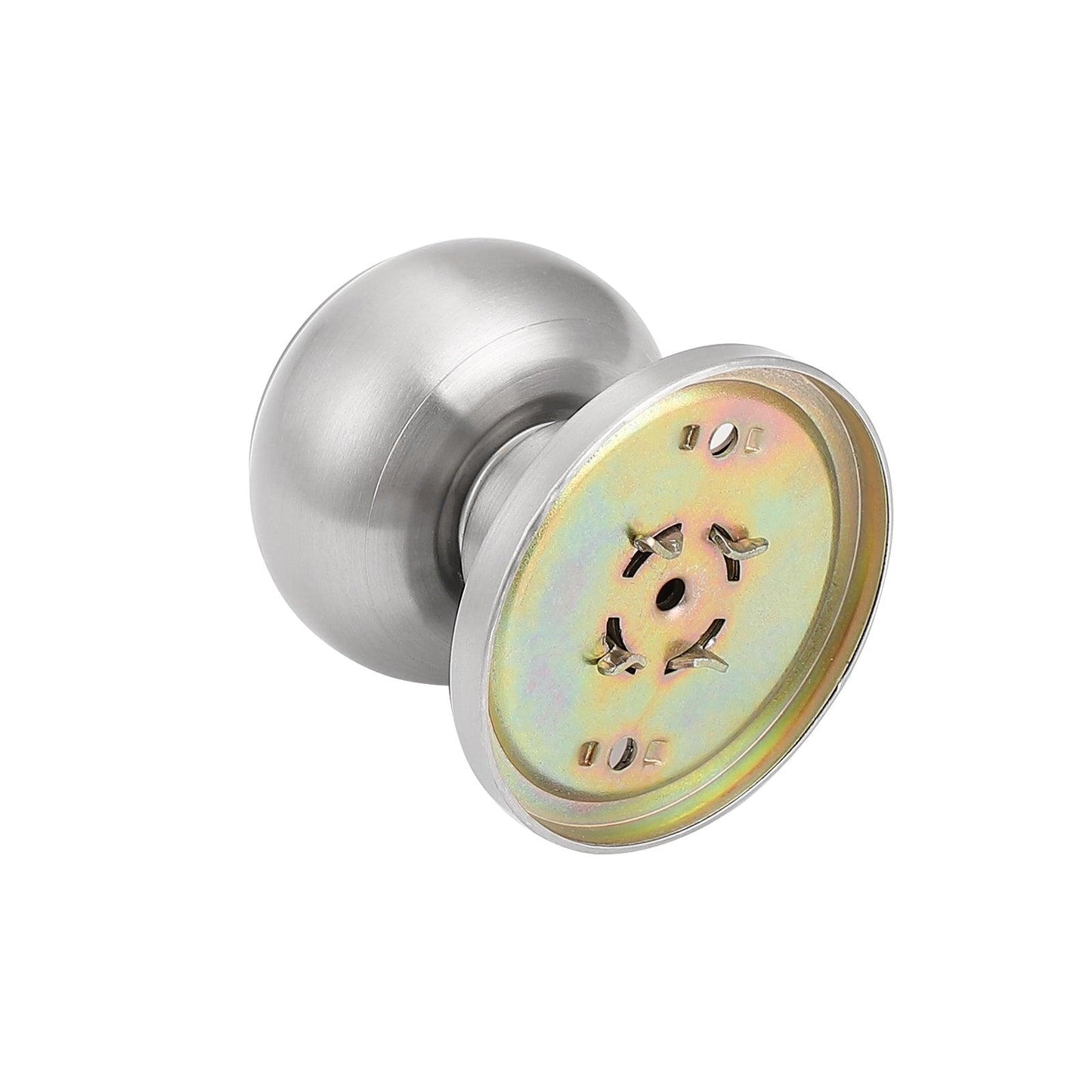 Flat Ball Knobs Keyed Alike/Entry Keyed/Privacy/Passage/Dummy Door Lock Knobs DL609SN Satin Nickel Finish - Probrico