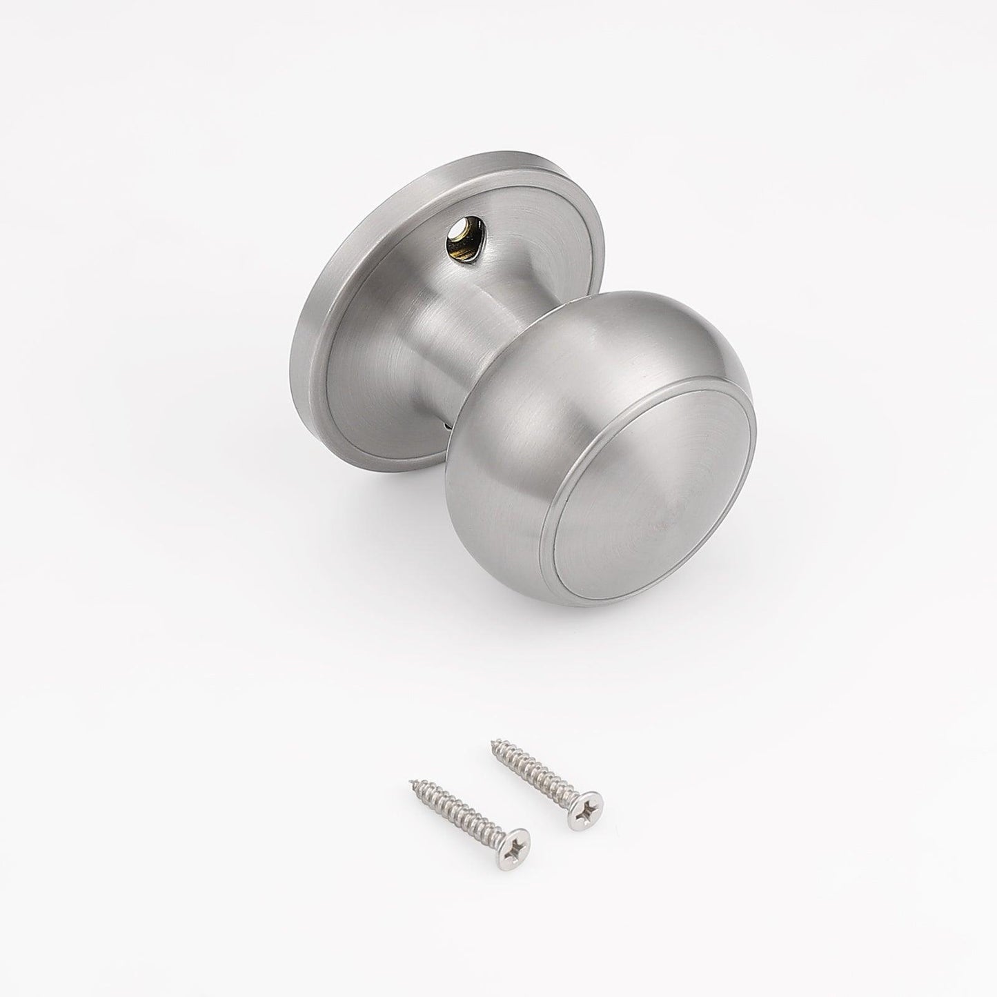 Flat Ball Knobs Keyed Alike/Entry Keyed/Privacy/Passage/Dummy Door Lock Knobs DL609SN Satin Nickel Finish - Probrico