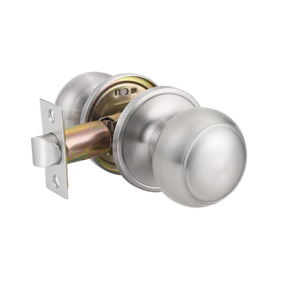 Flat Ball Knobs Keyed Alike/Entry Keyed/Privacy/Passage/Dummy Door Lock Knobs DL609SN Satin Nickel Finish - Probrico