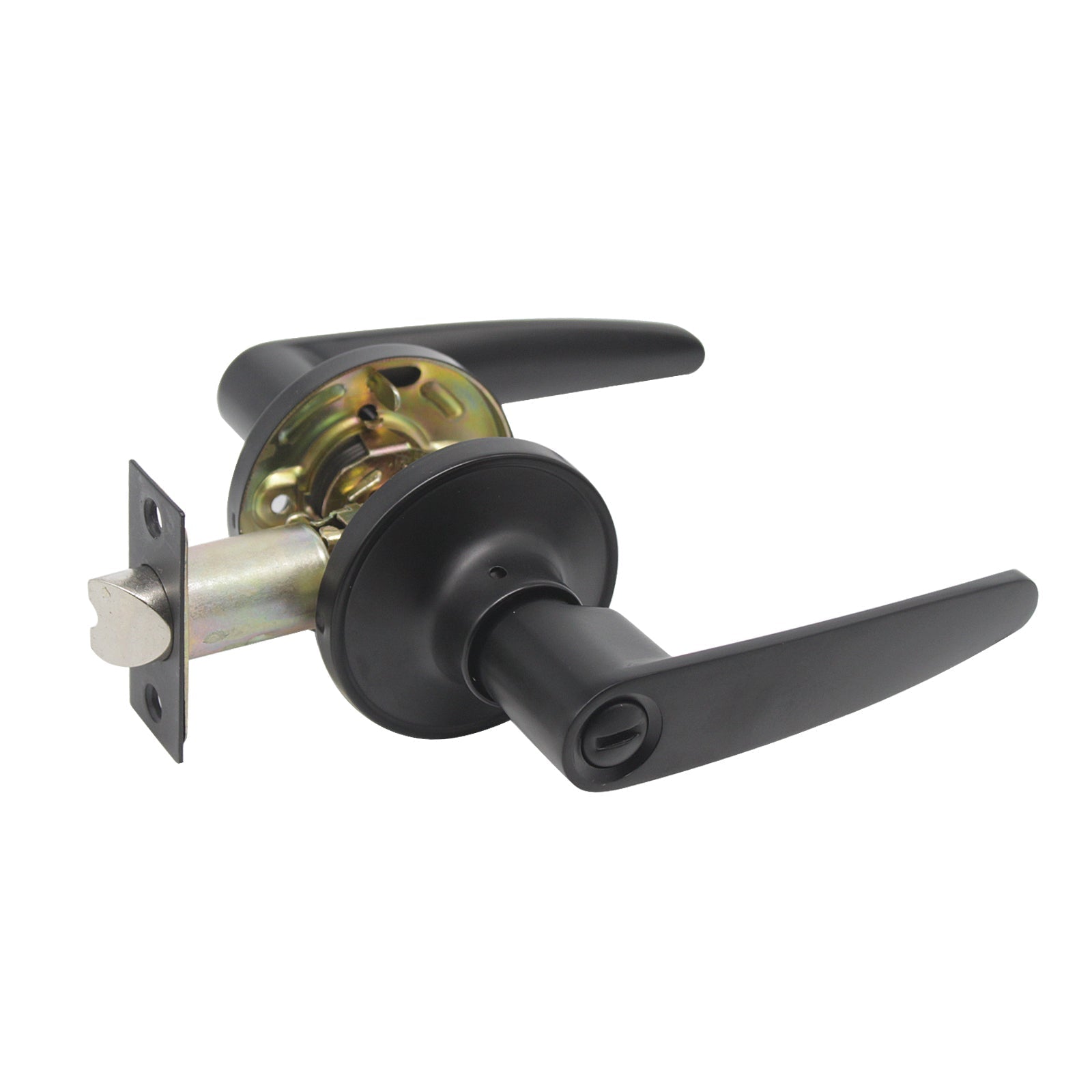 Probrico Door Handles Satin Nickel Finish, Black Finish and Oil Rubbed Bronze Door Levers 10 Packs