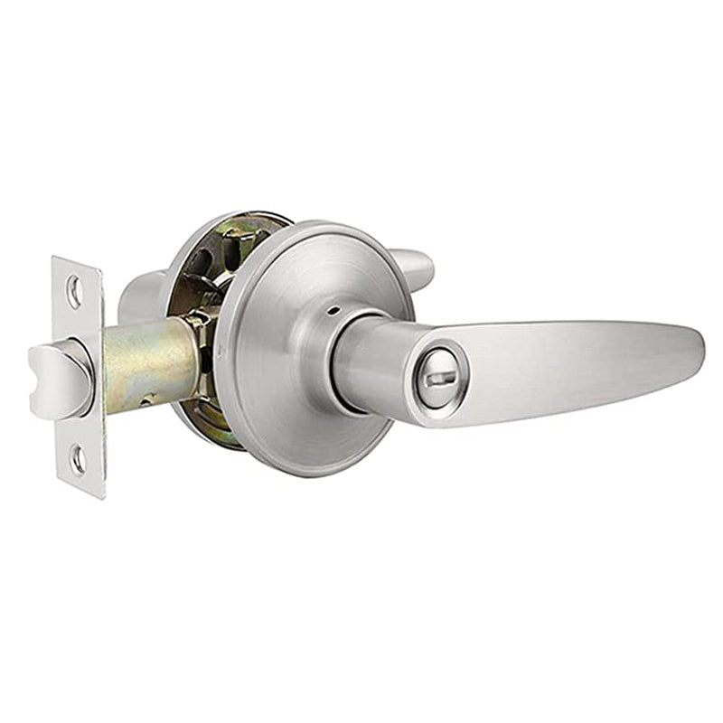 Probrico Door Handles Satin Nickel Finish, Black Finish and Oil Rubbed Bronze Door Levers 10 Packs