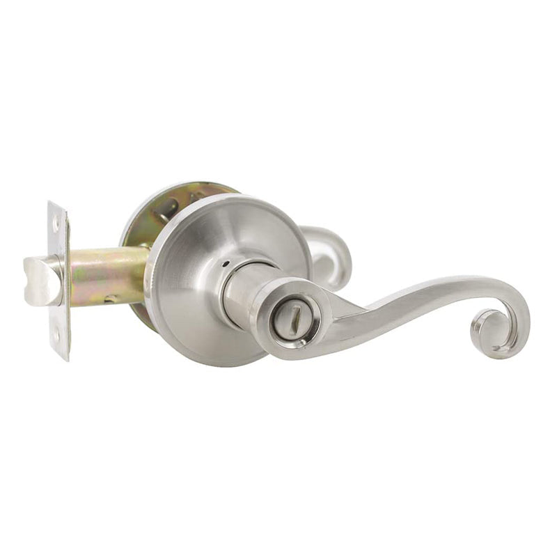 Probrico Door Handles Satin Nickel Finish, Black Finish and Oil Rubbed Bronze Door Levers 10 Packs