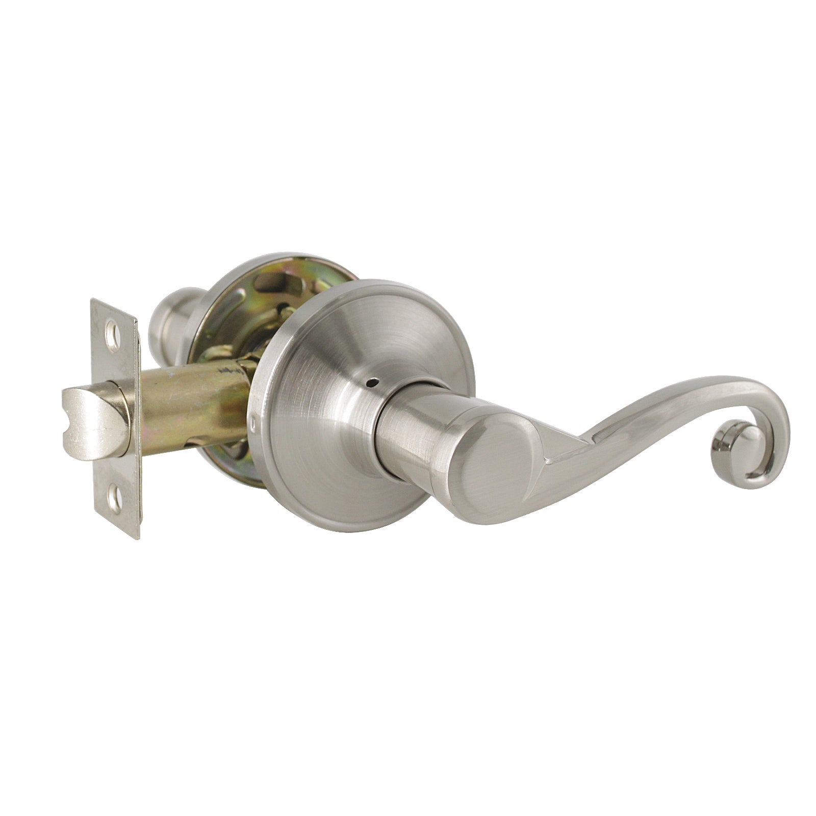 Probrico Door Handles Satin Nickel Finish, Black Finish and Oil Rubbed Bronze Door Levers 10 Packs