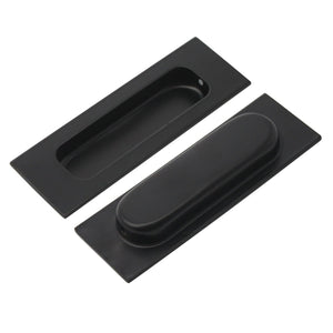 rectangular recessed handles 