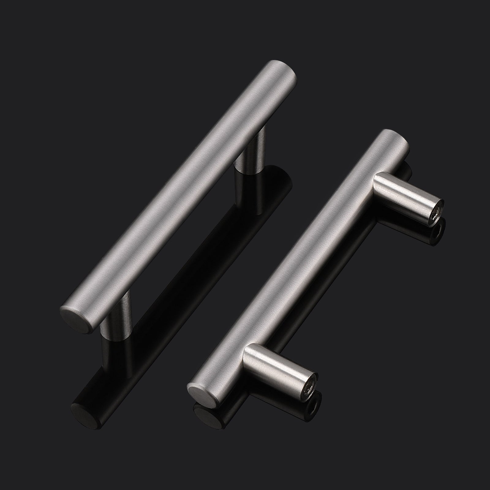 Probrico Stainless Steel Cabinet Handles Brushed Nickel Kitchen Hardware Drawer Pulls 3" PD201HSS76-1000 pack