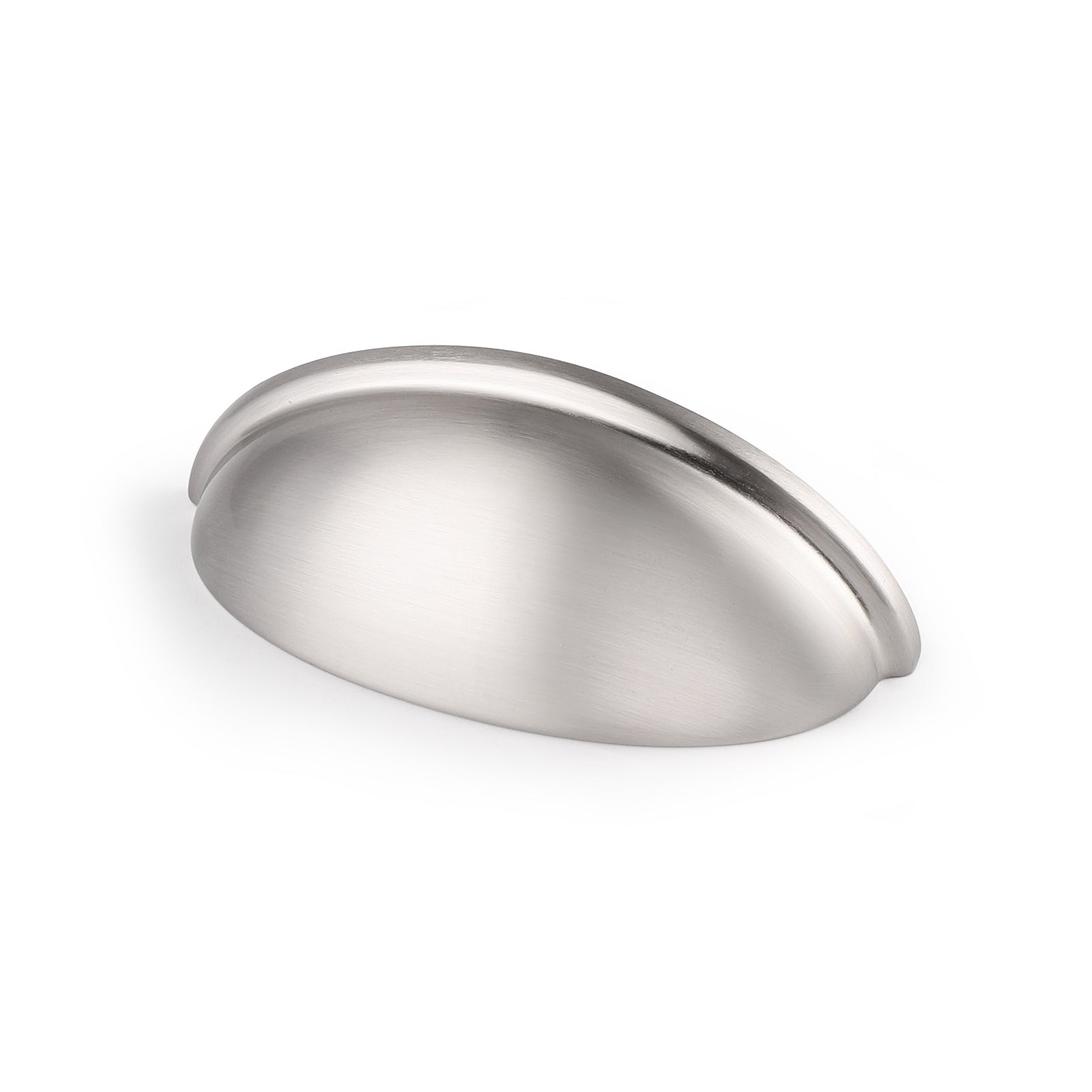 Satin Nickel Cup Pulls 76mm 3inch Hole Centers, Kitchen Cabinets Hardware PD82981