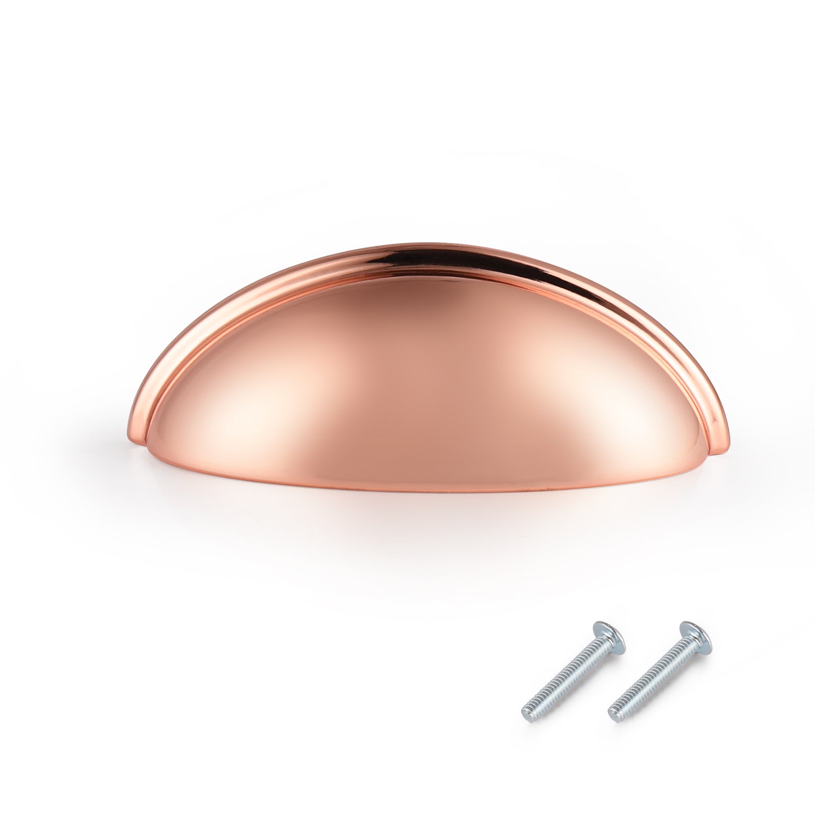 3" 76mm Hole Centers Cup/Bin Pulls Multipack PD82981SF, Rose Gold Finish Hardware - Probrico