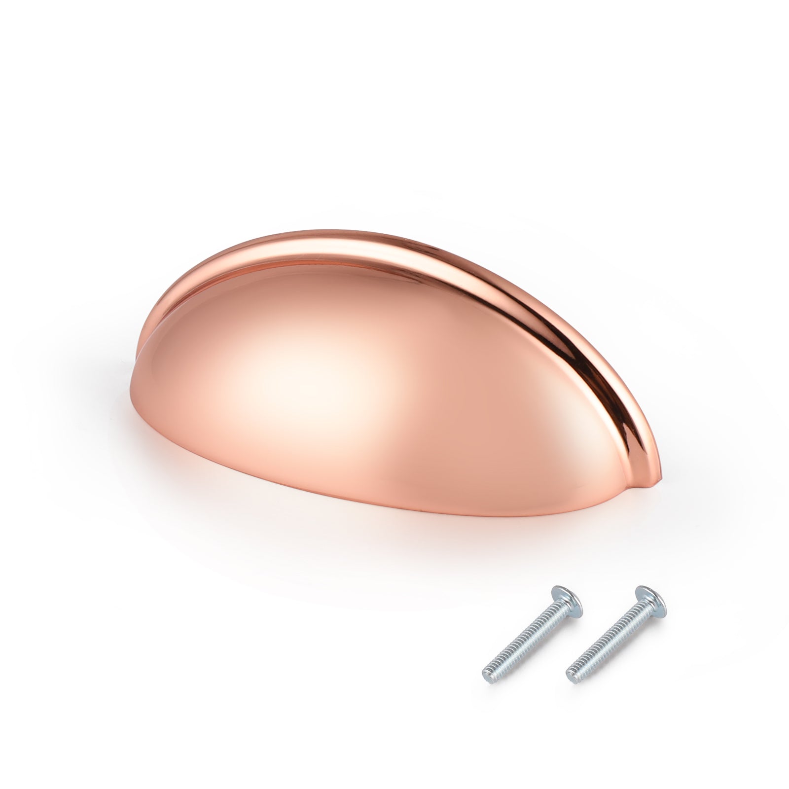 3" 76mm Hole Centers Cup/Bin Pulls Multipack PD82981SF, Rose Gold Finish Hardware - Probrico