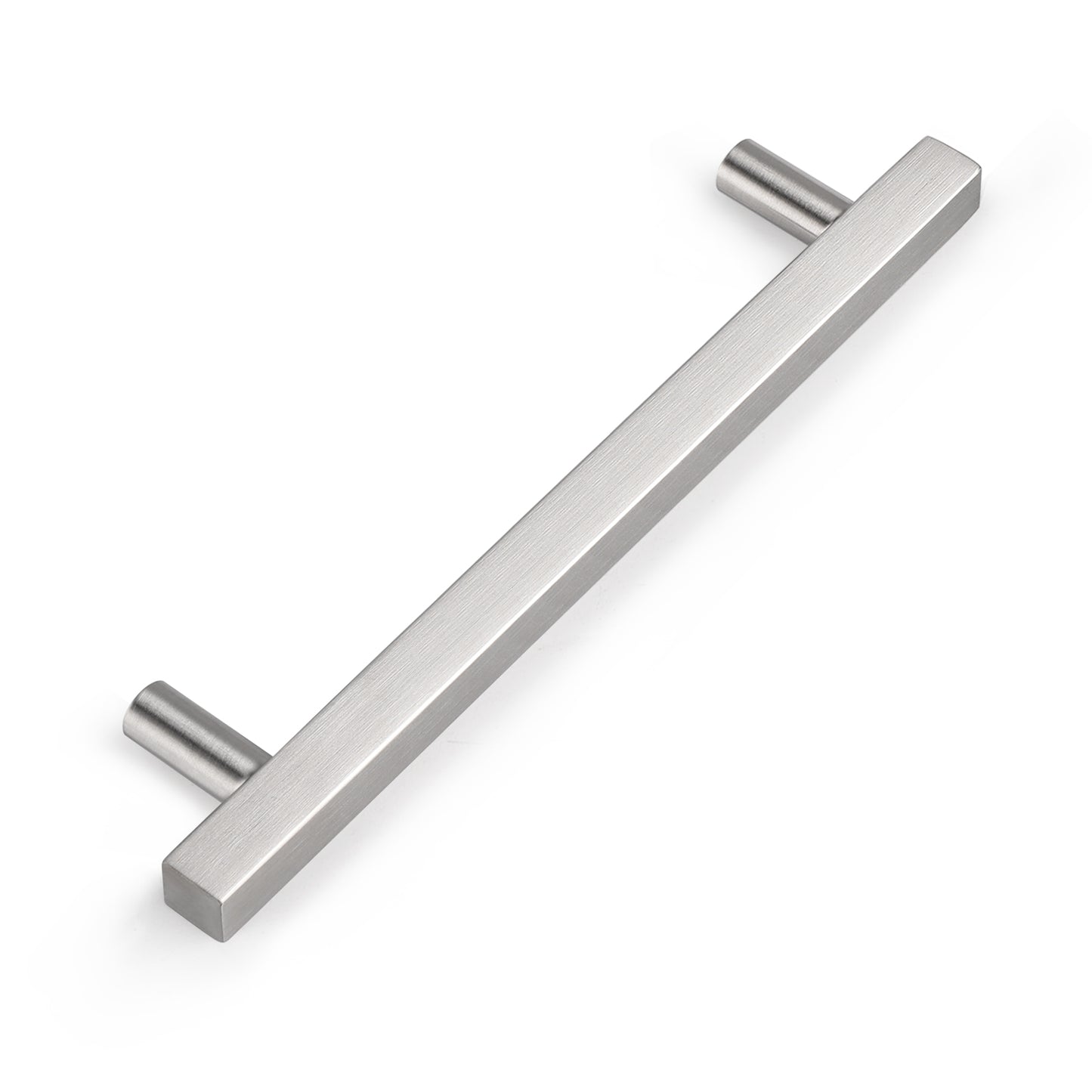 Stainless Steel Cabinet Pulls 2"-10" Hole Centers Square T Bar Handles and Knobs - Probrico