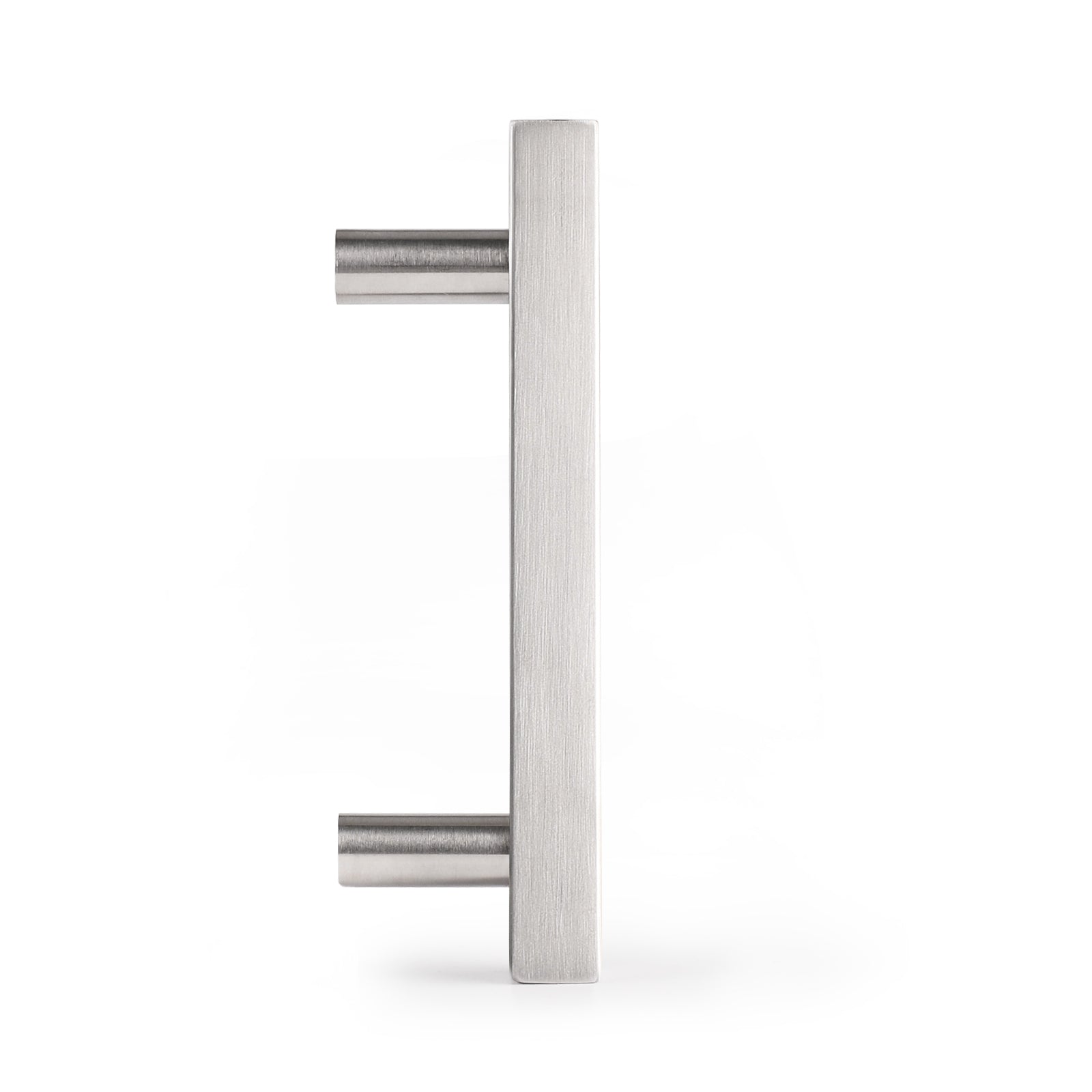 Stainless Steel Cabinet Pulls 2"-10" Hole Centers Square T Bar Handles and Knobs
