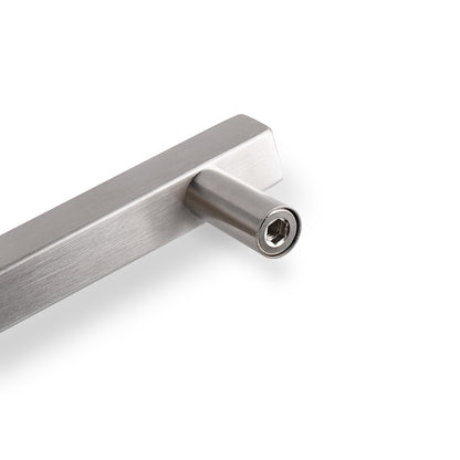 Stainless Steel Cabinet Pulls 2"-10" Hole Centers Square T Bar Handles and Knobs - Probrico