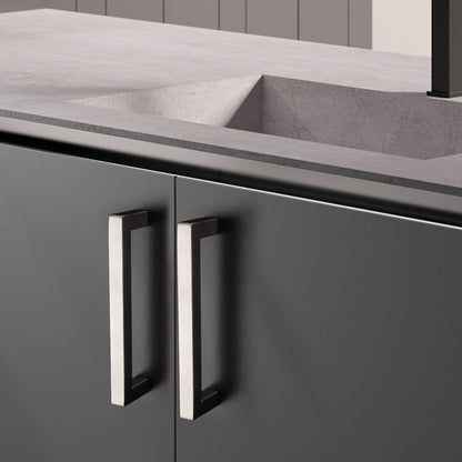 Probrico Brushed Nickel Finish Kitchen Cabinet Handles Pulls 5'' 10packs - Probrico