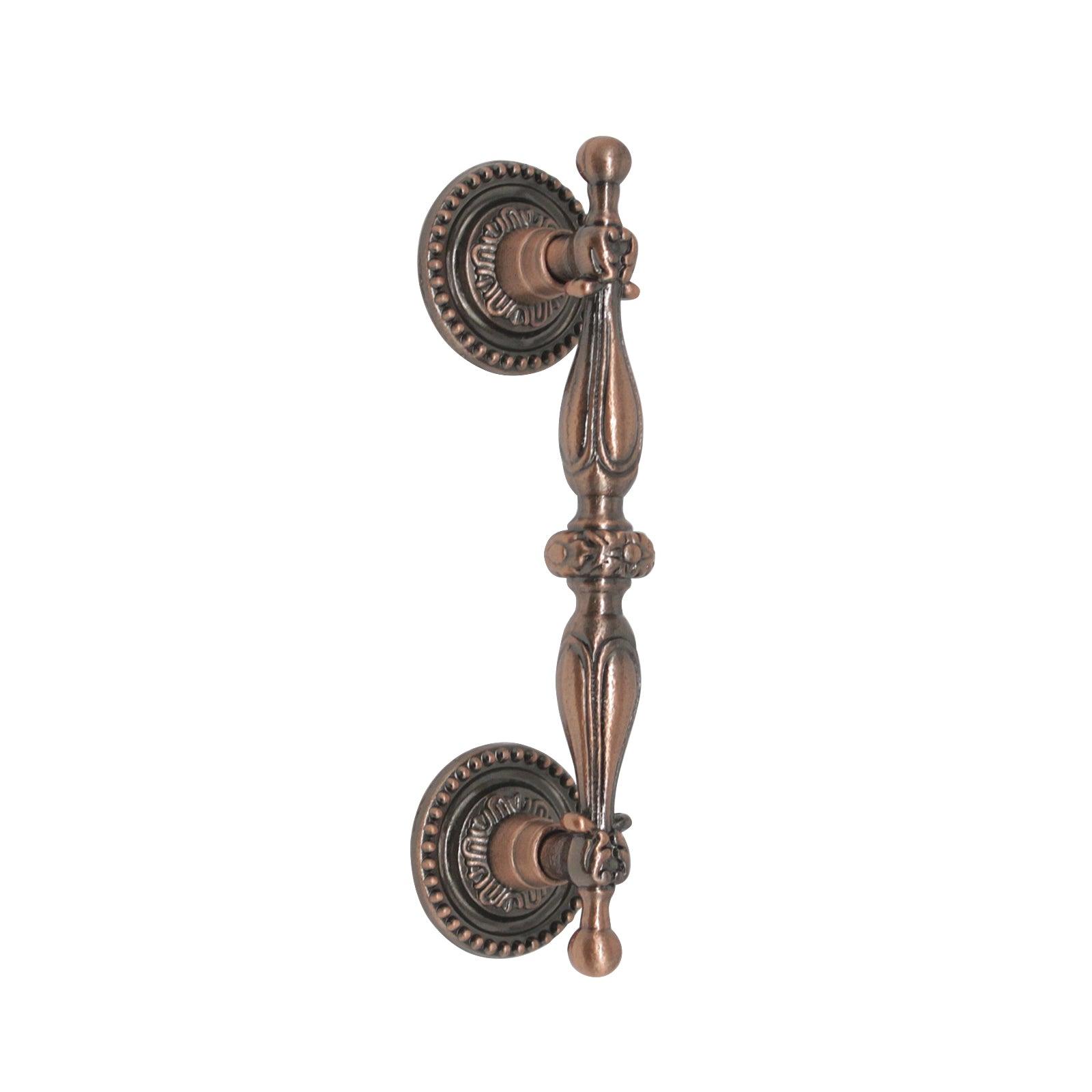 Vintage Style Drawer Handles Pulls 90mm 3 1/2inch Hole Centers Antique Bronze/Copper Finish PD2227 - Probrico