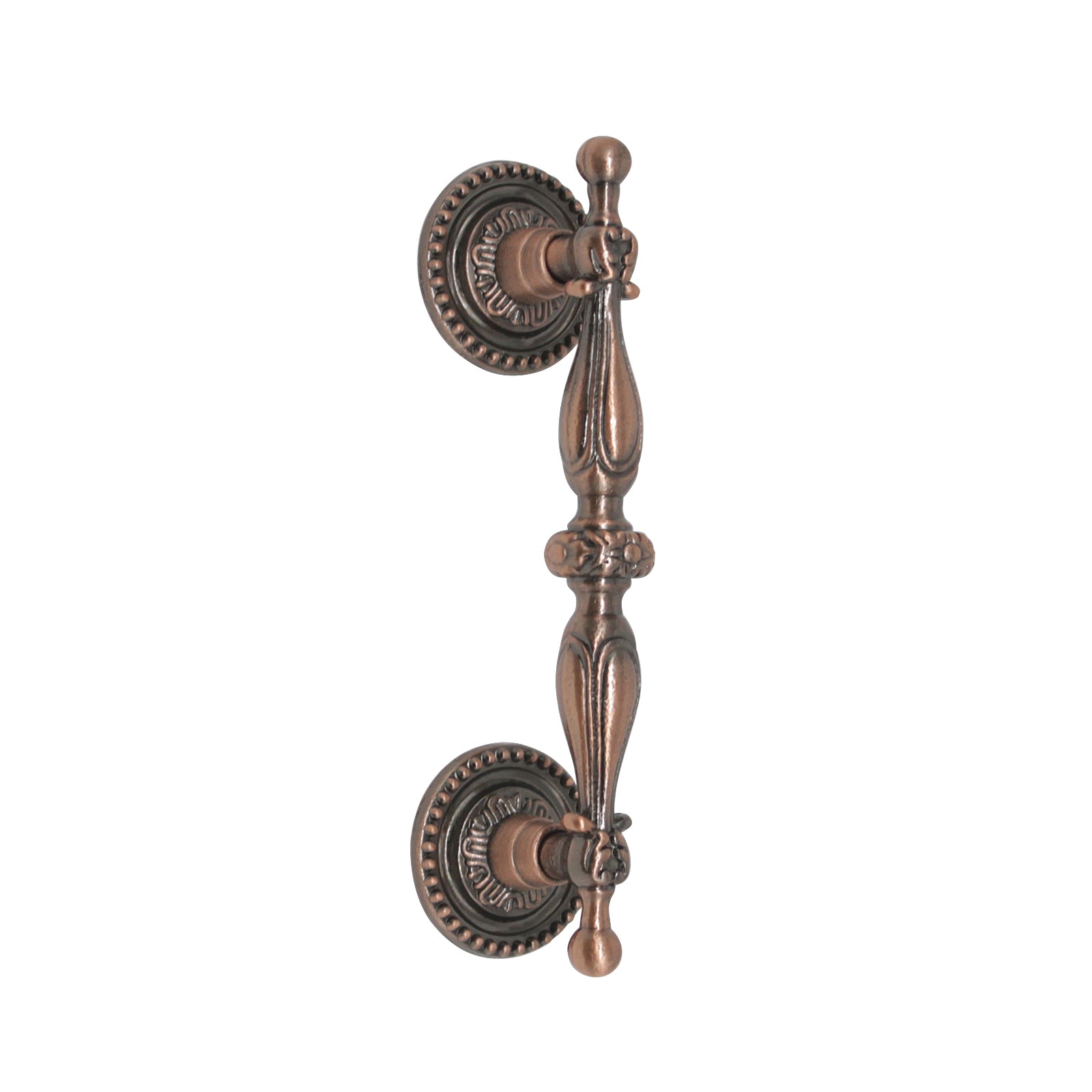 Vintage Style Drawer Handles Pulls 128mm 5 inch Hole Centers Antique Copper Finish PD2227AC128 - Probrico