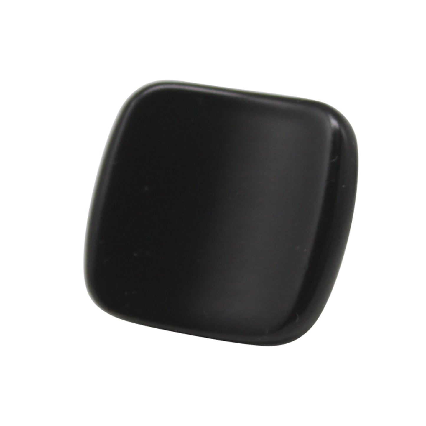 Square Concave Cabinet Knobs 1 3/16inch Oil Rubbed Bronze/Dark Black Finish PS7016 - Probrico