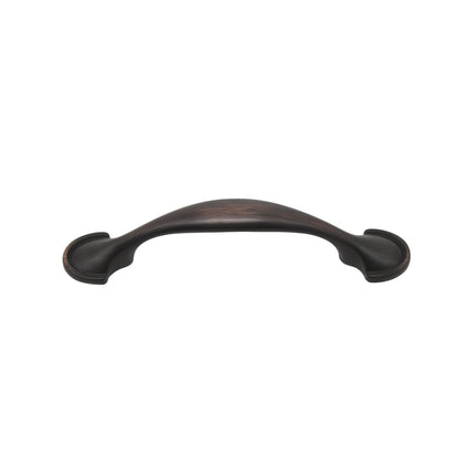 Oil Rubbed Bronze Arcy Style Cabinet Handles 76mm 3 inch Hole Centers PD3167ORB76 - Probrico