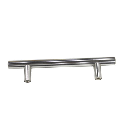 Stainless Steel T Bar Cabinet Handles Polished Chrome Finish, 96mm 3 3/4inch Hole Centers - Probrico