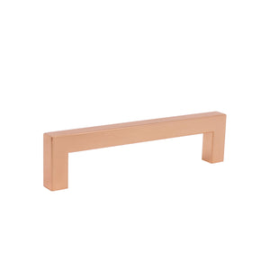 Stainless Steel Square Cabinet Handles and Pulls Rose Gold Finish - Probrico