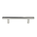 Polished Chrome Cabinet Pulls 3 3/4 inch 96mm Hole Centers T Bar Handles 6 inch 150mm Length - Probrico