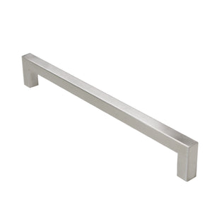 Stainless Steel Cabinet Pulls Square Bar Brushed Nickel Finish Door Handles - Probrico