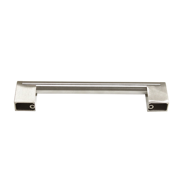 Cabinet Pull Stainless Steel Contemporary Boss Bar Drawer Dresser Handles  Brushed Nickel Finish PD214HSZ128 200 Pack